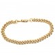 Pre Owned 9ct Curb Bracelet ZX403